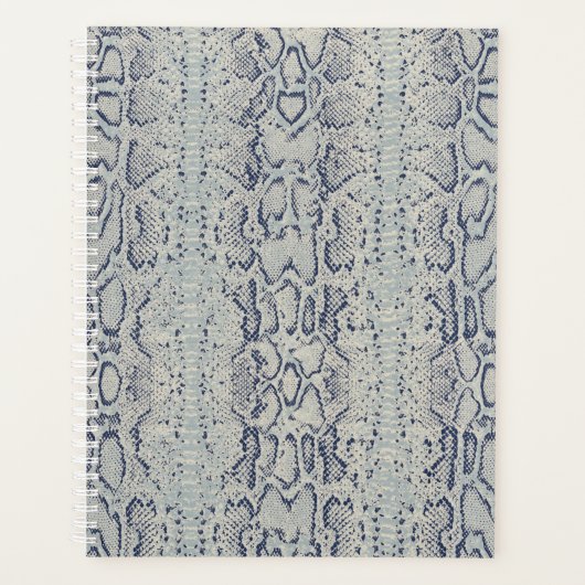 Graue und blaue Schlange Hautfarbe Planer (Vorderseite)