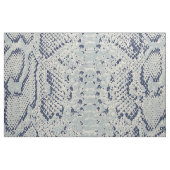 Graue und blaue Schlange Hautfarbe Stoff (Fat Quarter (45,7 x 55,9 cm))