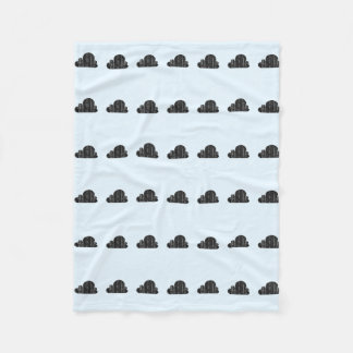 Graue und blaue Wolken-Fleece-Decke Fleecedecke