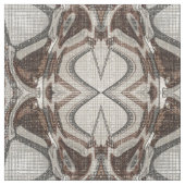 Graue und braune Abstrakte Kunst Stoff (Muster)