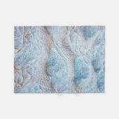 Graue und braune dicke Tierhaut Fleecedecke (Vorderseite (Horizontal))