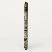 Graue und braune Marmorbäume Case-Mate iPhone Hülle (Hinten/Rechts)