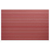 Graue und dunkelrote Streifen Stoff (Fat Quarter (45,7 x 55,9 cm))