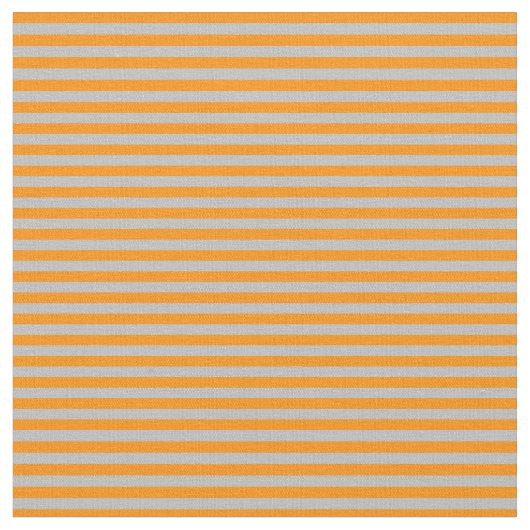 Graue und dunkle Orangenlinien Stoff (Nahaufnahme)