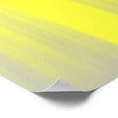 Graue und gelbe Abstrakt Art Poster drucken (Ecke)
