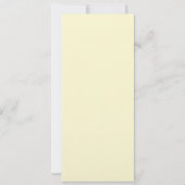 Graue und gelbe Elefant-Babydusche Einladung (Rückseite)