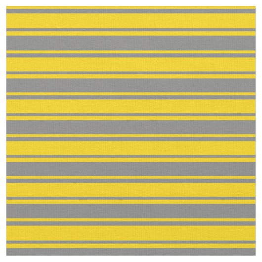 Graue und gelbe farbige Linien Stoff (Nahaufnahme)
