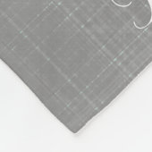 Graue und gelbe Polka-Punkte, sonnige gelbe Schlei Fleecedecke (Ecke)