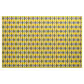 Graue und gelbe Raute Stoff (Yard (91,4 cm))