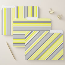 Graue und gelbe Streifen