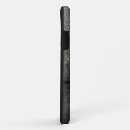 Graue und gelbe Textgehäuse Case-Mate iPhone Hülle (Hinten/Rechts)