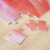 Graue und gelbe Tulpen auf Textur Canvas Print Puzzle (Seite)