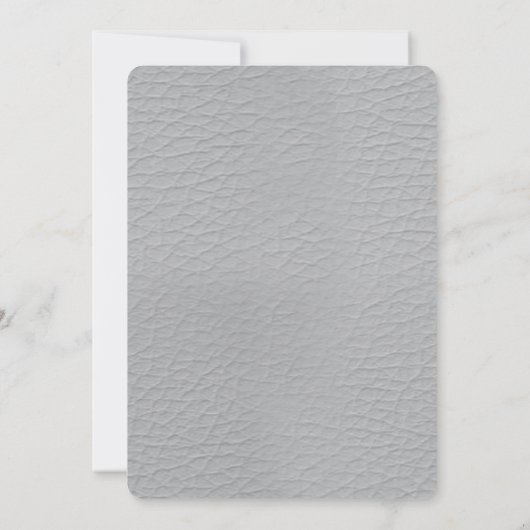 Graue und gelbe Tulpen auf Textur. Einladung (Rückseite)