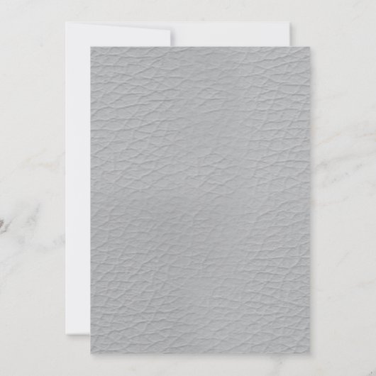 Graue und gelbe Tulpen mit Textur Einladung (Rückseite)