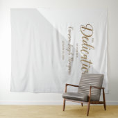 Graue und goldene junge Junge - Moderne Dedication Wandteppich (Beispiel (Horizontal))