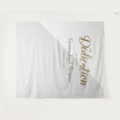 Graue und goldene junge Junge - Moderne Dedication Wandteppich (Vorderseite (Horizontal))