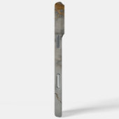 Graue und goldene Marmor Case-Mate iPhone Hülle (Rückseite / Rechts)