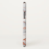 Graue und goldene Rose Case-Mate iPhone Hülle (Hinten/Rechts)