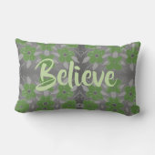 Graue und grüne Kissen (Rückseite)