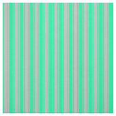 Graue und grüne Linien Stoff (Muster)