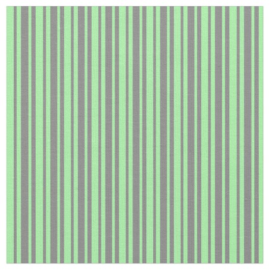 Graue und grüne Linse/Streifenmuster Stoff (Nahaufnahme)