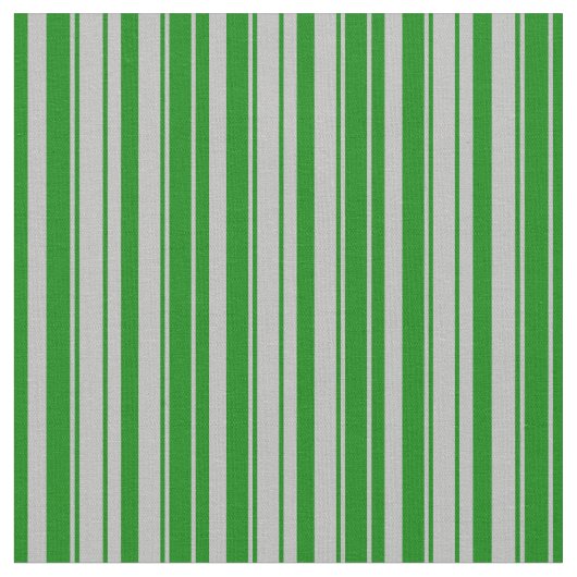 Graue und grüne Streifen Stoff (Nahaufnahme)