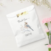 Graue und pfirsichfarbene weibliche Kardinal Gener Geschenktütchen (Versiegelt)