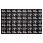 Graue und rosa Blume Stoff (Fat Quarter (45,7 x 55,9 cm))