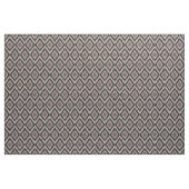Graue und rosafarbene Ikat Zickzack Stoff (Yard (91,4 cm))