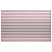 Graue und rosafarbene Linien Stoff (Fat Quarter (45,7 x 55,9 cm))