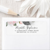 Graue und rosafarbene Wasserfarbe (Insitu)