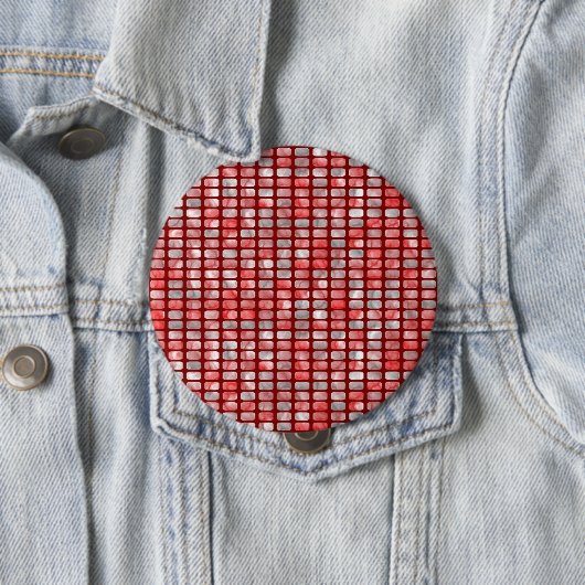 Graue und rote Blöcke Button (Beispiel)