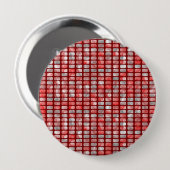 Graue und rote Blöcke Button (Vorne & Hinten)