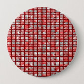 Graue und rote Blöcke Button (Vorderseite)