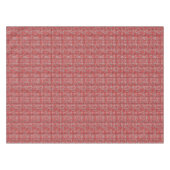 Graue und rote Blöcke Tischdecke (Vorderseite (Horizontal))