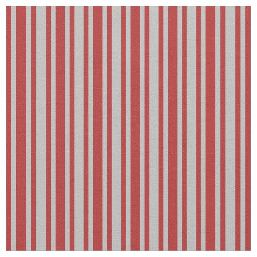 Graue und rote farbige Linien Stoff (Nahaufnahme)