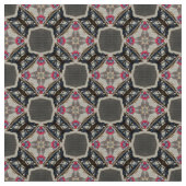 Graue und rote Upholstermöbel Stoff (Nahaufnahme)