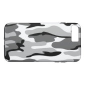 Graue und schwarze Camouflage iPhone 7 Fall Case-Mate iPhone Hülle (Rückseite (Horizontal))