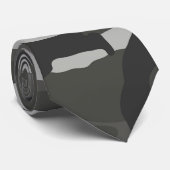 Graue und schwarze Camouflage Krawatte (Gerollt)