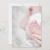 Graue und schwarze Kinderdusche Einladung (Rückseite)