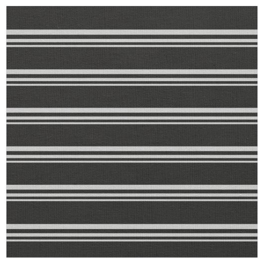 Graue und schwarze Linde/Streifen-Muster Stoff (Nahaufnahme)