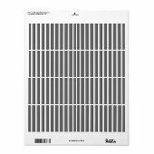 Graue und schwarze Streifen auf Weiß (Vorne)