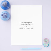 Graue und schwarze Streifen auf Weiß Flyer (Einzeln)