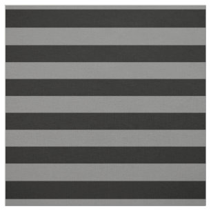 Graue und schwarze Streifen, Halloween-Stoff Stoff