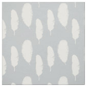 Graue und weiße Federn Stoff (Muster)