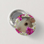 Graue und weiße Guinea, Button (Vorne & Hinten)