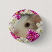 Graue und weiße Guinea, Button (Vorderseite)