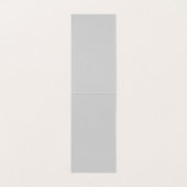 Graue und weiße Personalisierte Hochzeitshashtag-Z (Innenseite Aufgefaltet)