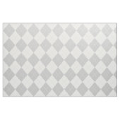 Graue und weiße Raute Stoff (Fat Quarter (45,7 x 55,9 cm))