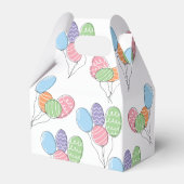 Graue und weiße Sheepadoodle zum Geburtstag Vielen Geschenkschachtel (Rückseite)